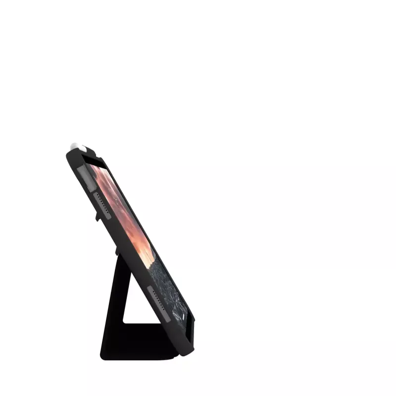 Etui folio Urban Armor Gear Plyo 27,7 cm 10,9 cala Czarny Przezroczysty