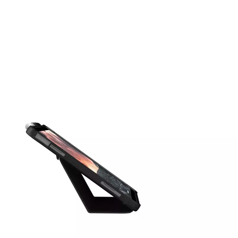 Etui folio Urban Armor Gear Plyo 27,7 cm 10,9 cala Czarny Przezroczysty