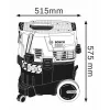 Bosch GAS 35 L AFC Professional Czarny, niebieski 1200 W