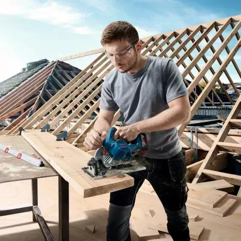 Bosch GKS 185-LI 16,5 cm czarny, niebieski, szary 5000 obr./min