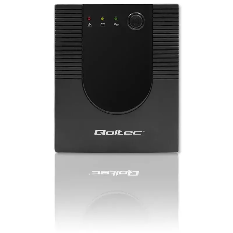 Qoltec UPS 53776 Line-Interactive 1.5 kVA 900 W 4 gniazda AC