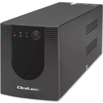 Qoltec UPS 53776 Line-Interactive 1.5 kVA 900 W 4 gniazda AC