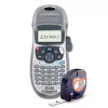 DYMO LetraTag LT-100H Przenośna Drukarka Etykiet | Drukarka Etykiet z Klawiaturą ABC i Łatwym w Obsłudze 13-Znakowym Wyświetlaczem LCD | do Domu lub Biura | Srebrna