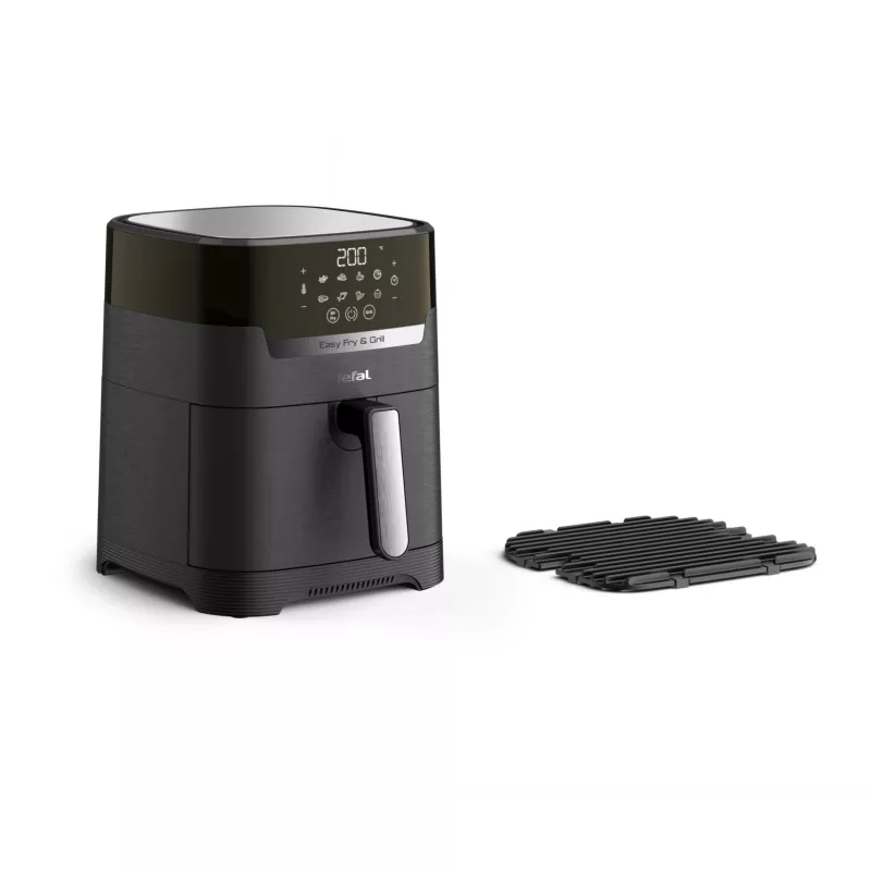Tefal Easy Fry & Grill EY5058 Pojedynczy 4,2 l Wolnostojący 1550 W Frytownica na gorące powietrze Czarny