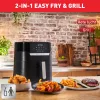Tefal Easy Fry & Grill EY5058 Pojedynczy 4,2 l Wolnostojący 1550 W Frytownica na gorące powietrze Czarny