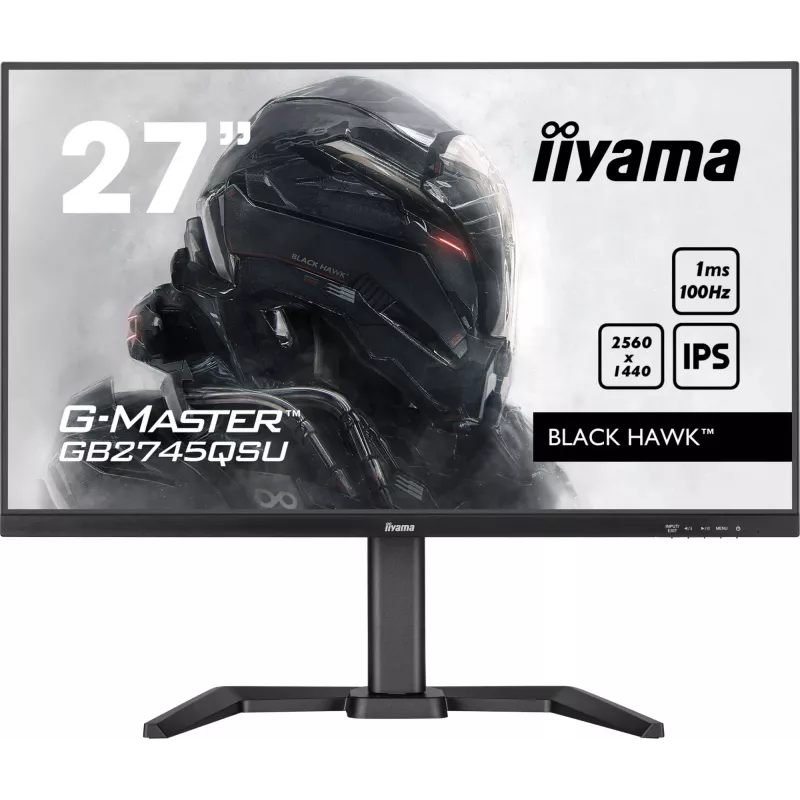 Monitor komputerowy iiyama G-MASTER GB2745QSU-B2 68,6 cm (27 cali) 2560 x 1440 pikseli Wide Quad HD LED Czarny