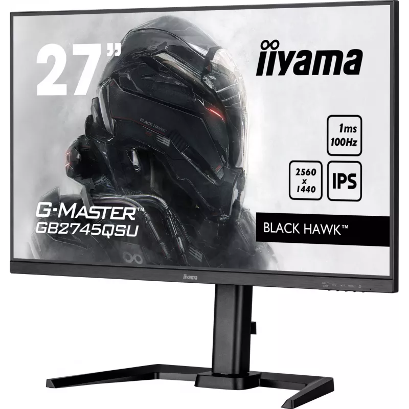 Monitor komputerowy iiyama G-MASTER GB2745QSU-B2 68,6 cm (27 cali) 2560 x 1440 pikseli Wide Quad HD LED Czarny