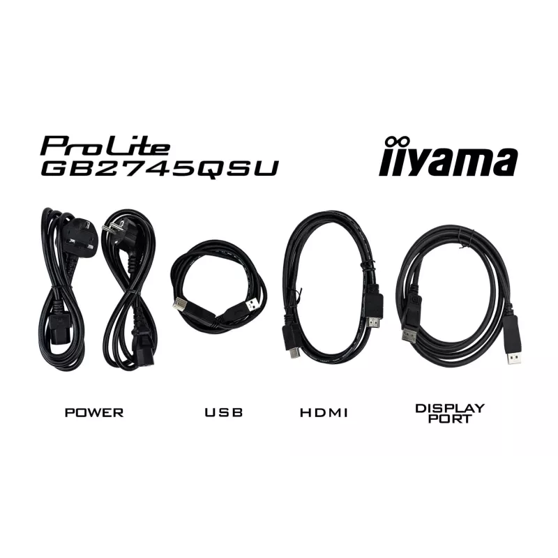 Monitor komputerowy iiyama G-MASTER GB2745QSU-B2 68,6 cm (27 cali) 2560 x 1440 pikseli Wide Quad HD LED Czarny
