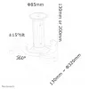 Neomounts BEAMER-C80WHITE uchwyt sufitowy do projektora - wys. 13-20 cm - pełny ruch