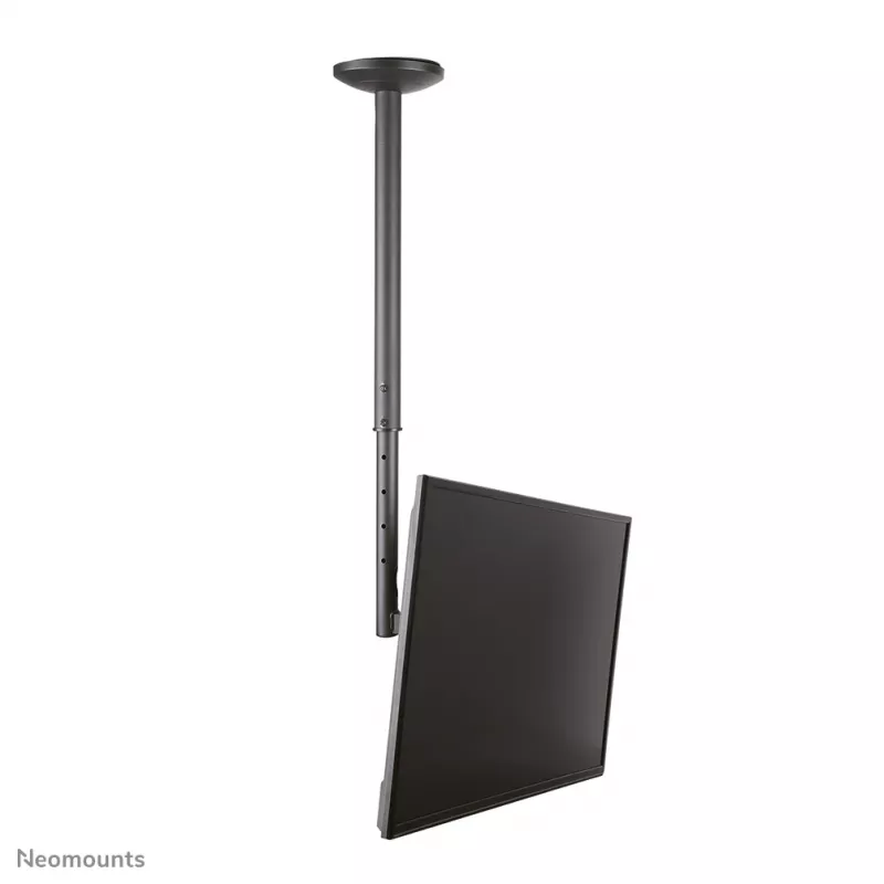 Neomounts FPMA-C060Czarny Uchwyt sufitowy do monitora/telewizora 10-40 cali - wys. 60-85 cm