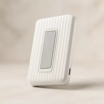 Przenośny powerbank USB 10000mAh Rapid/Mag Biały 5022801022