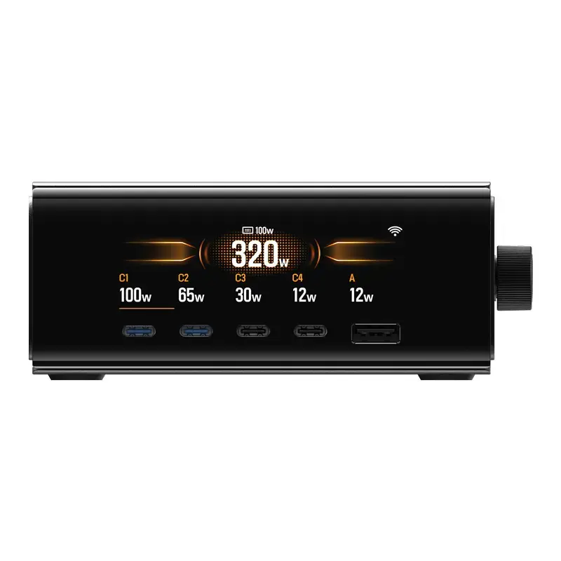 Ładowarka EcoFlow EF-STATION320W-EU ładowarka biurkowa 320 W do urządzeń przenośnych