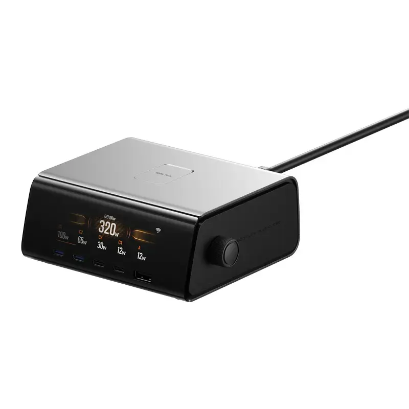 Ładowarka EcoFlow EF-STATION320W-EU ładowarka biurkowa 320 W do urządzeń przenośnych