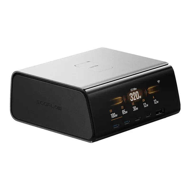 Ładowarka EcoFlow EF-STATION320W-EU ładowarka biurkowa 320 W do urządzeń przenośnych
