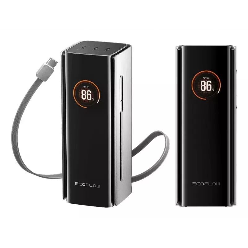 Powerbank EcoFlow RAPID Pro 20000 mAh litowy 230 W, 3× USB-C, czarny