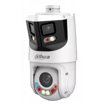 Kamera IP kopułkowa Dahua Technology WizSense SDT4E425-8P-GB-APV1, wewnętrzna i zewnętrzna, 4096 x 1860 pikseli, sufit/ściana