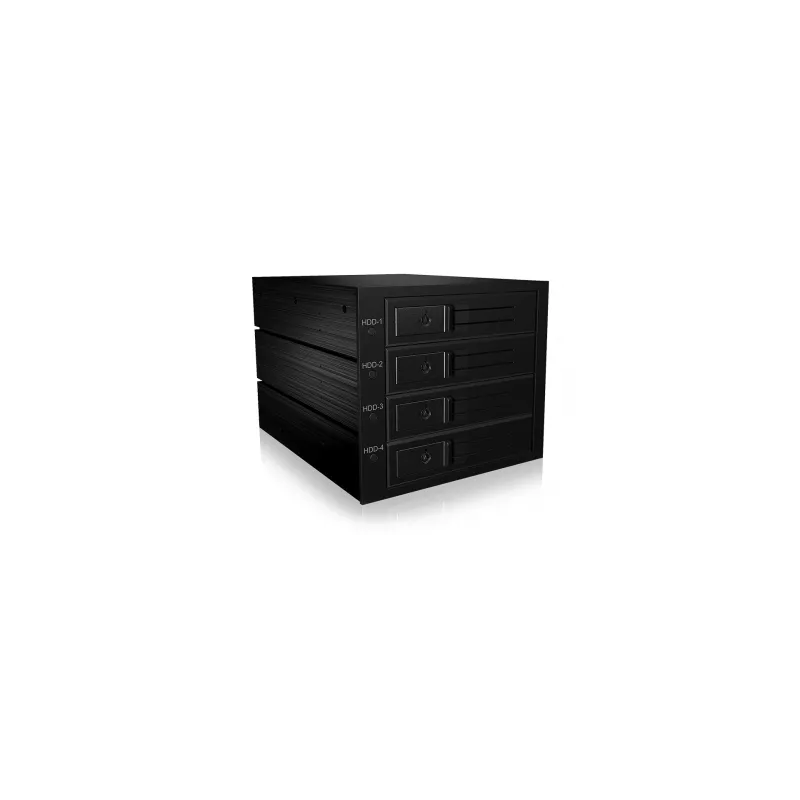 ICY BOX IB-564SAS-12G macierz dyskowa Czarny