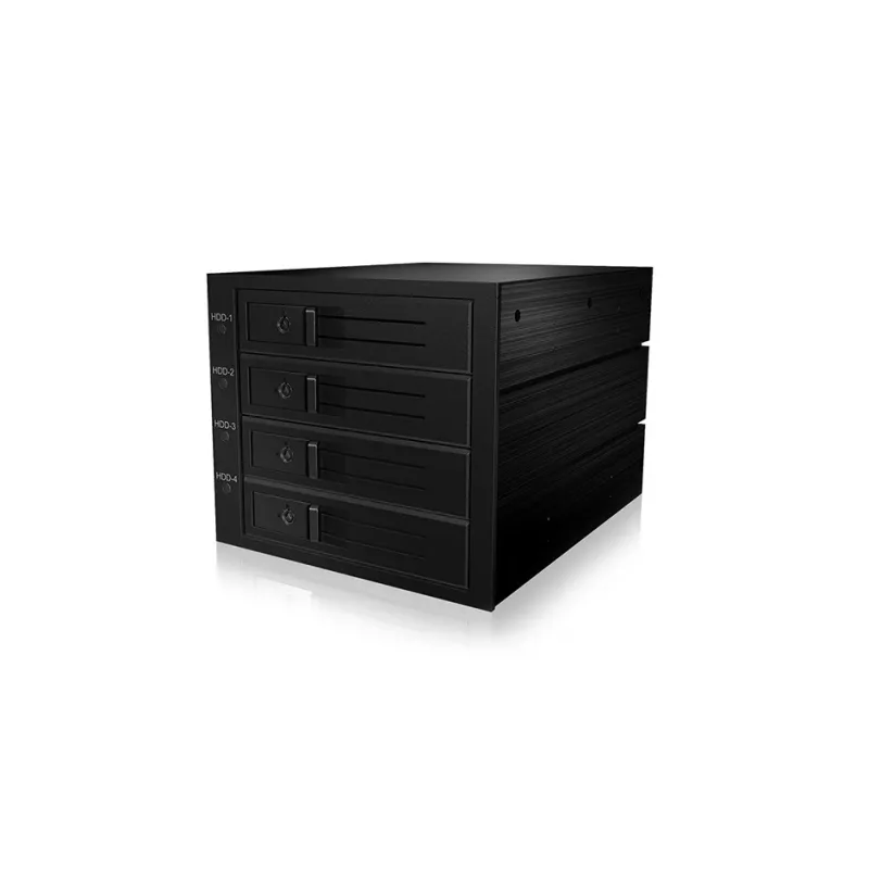 ICY BOX IB-564SAS-12G macierz dyskowa Czarny
