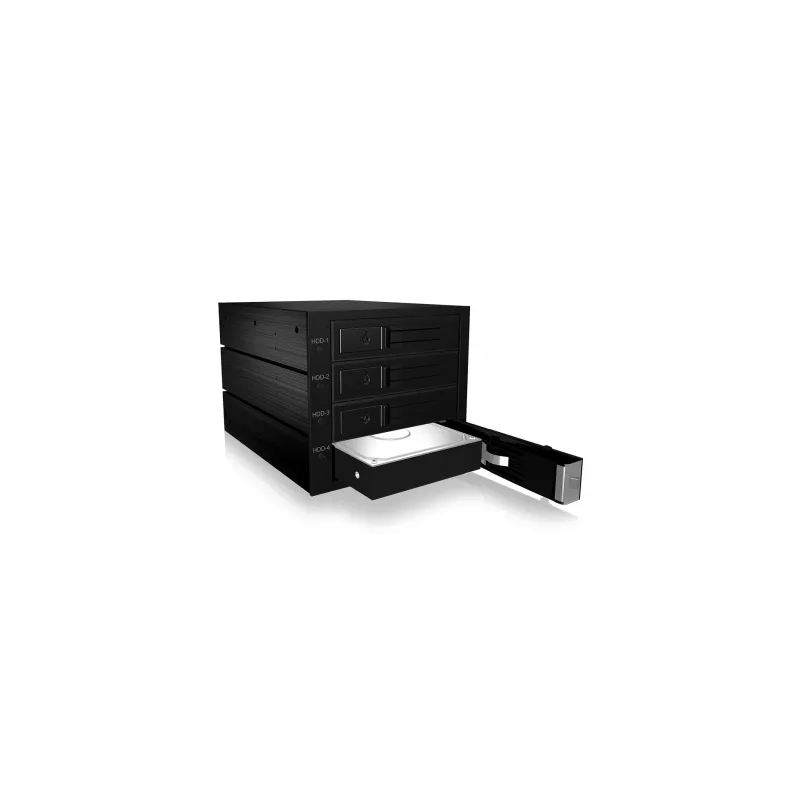 ICY BOX IB-564SAS-12G macierz dyskowa Czarny
