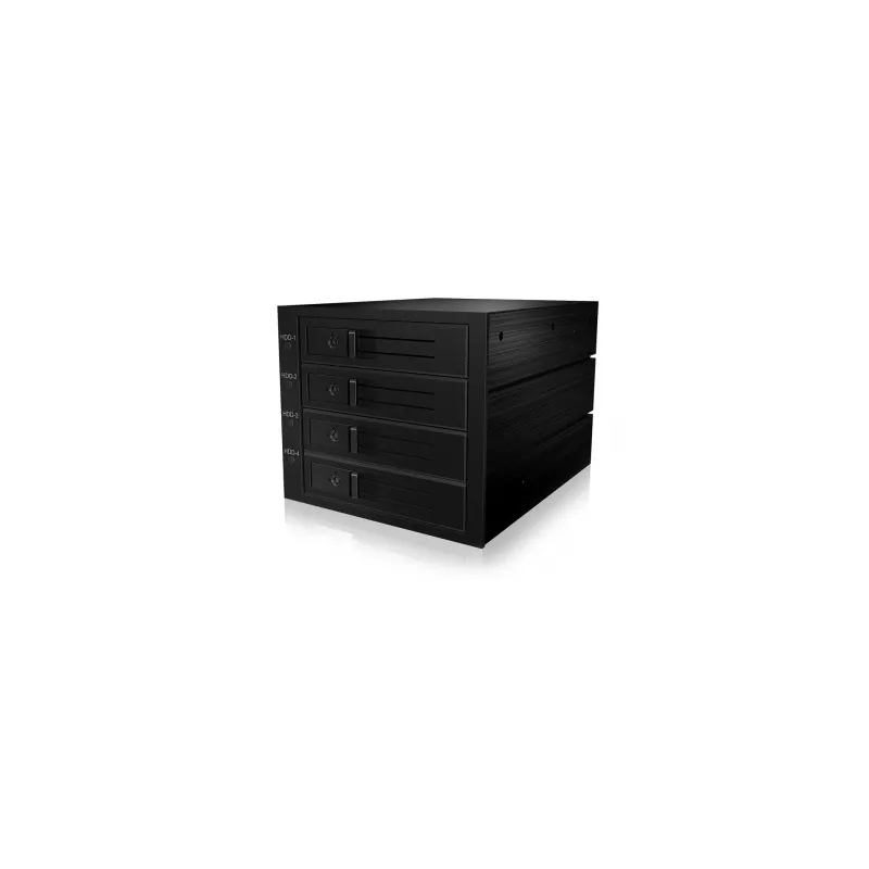 ICY BOX IB-564SAS-12G macierz dyskowa Czarny