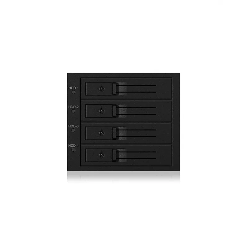 ICY BOX IB-564SAS-12G macierz dyskowa Czarny