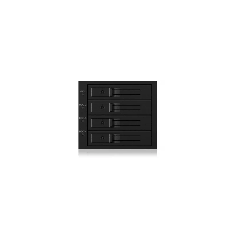 ICY BOX IB-564SAS-12G macierz dyskowa Czarny