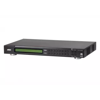 ATEN 8X8 True 4K HDMI Matrix Switch, przełącznik matrycowy AV, 18 Gbit/s, 600 MHz, 4096 x 2160 pikseli, 4096 x 2160, 3840 x 2160, 1920 x 1200, czarny