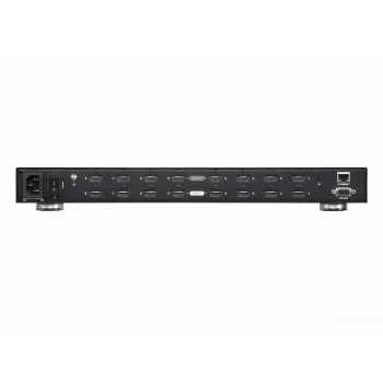 ATEN 8X8 True 4K HDMI Matrix Switch, przełącznik matrycowy AV, 18 Gbit/s, 600 MHz, 4096 x 2160 pikseli, 4096 x 2160, 3840 x 2160, 1920 x 1200, czarny