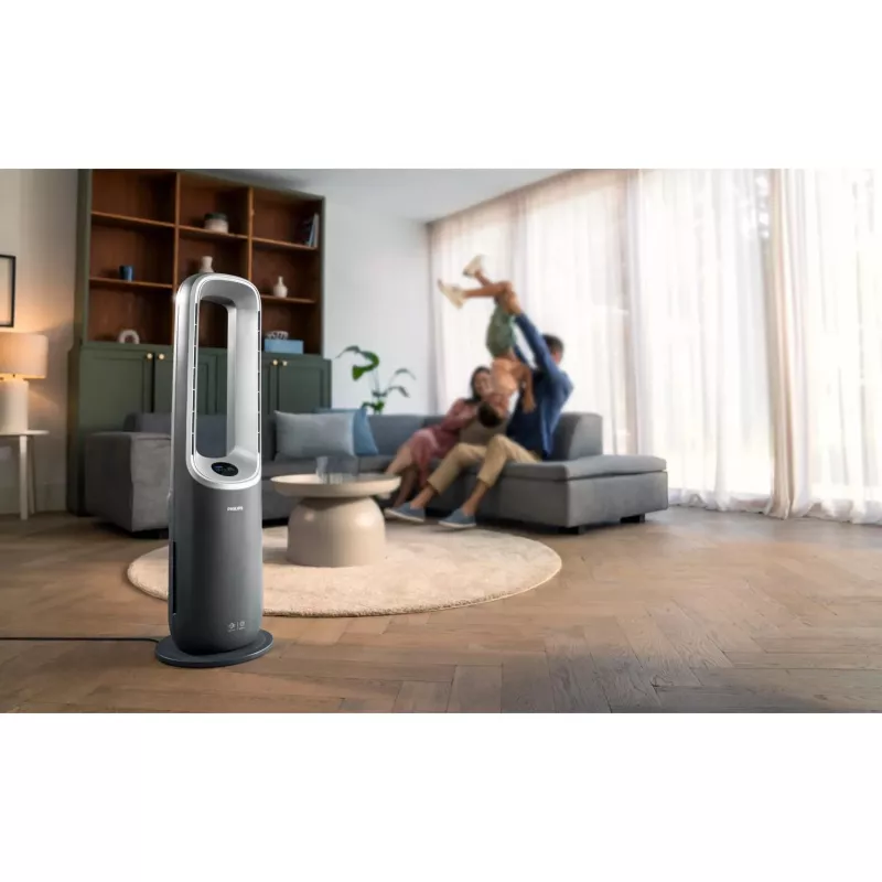 Philips AMF870/15 oczyszczacz powietrza 70 m² 46 dB 2200 W Srebrny, Szary