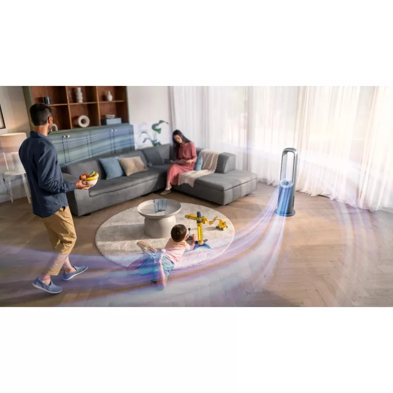 Philips AMF870/15 oczyszczacz powietrza 70 m² 46 dB 2200 W Srebrny, Szary