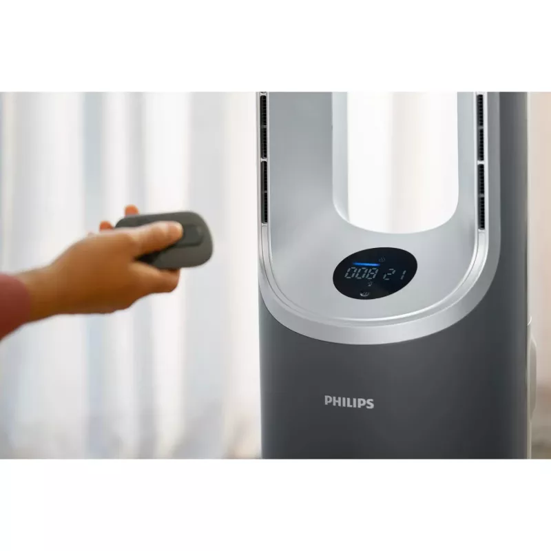 Philips AMF870/15 oczyszczacz powietrza 70 m² 46 dB 2200 W Srebrny, Szary