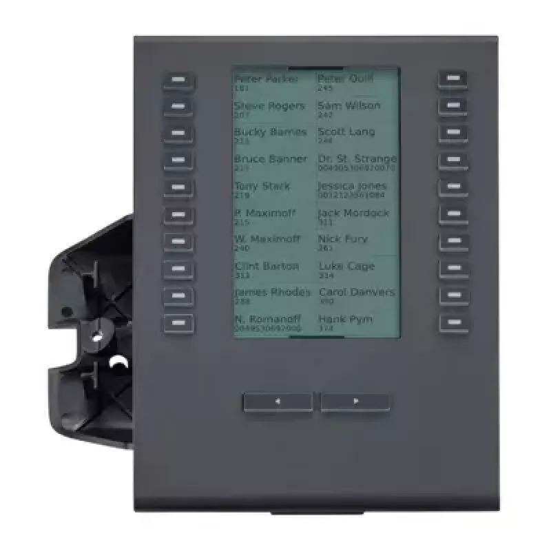 IP add-on module Auerswald COMfortel D-XT20i Czarny 20 przycisków