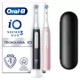 Oral-B iO3 Duo Dla dorosłych Szczoteczka soniczna Czarny, różowy, biały