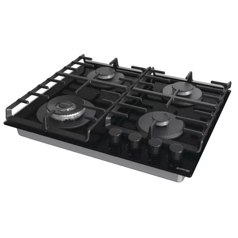 Gorenje GTW642SYB Czarny Do zabudowy 60 cm Gaz 4 stref(y)