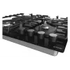 Gorenje GTW642SYB Czarny Do zabudowy 60 cm Gaz 4 stref(y)