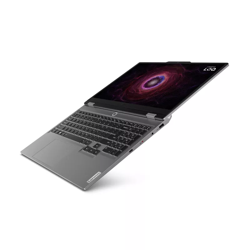 Laptop Lenovo LOQ 15ARP9 — 15,6 cala FHD 144Hz, AMD Ryzen 5 7235HS, 16GB DDR5, 512GB NVMe SSD, NVIDIA GeForce RTX 4050, Luna Grey