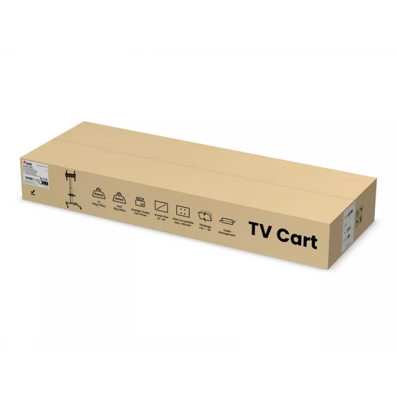 Wózek multimedialny Equip 32–55 cali uniwersalny wózek TV