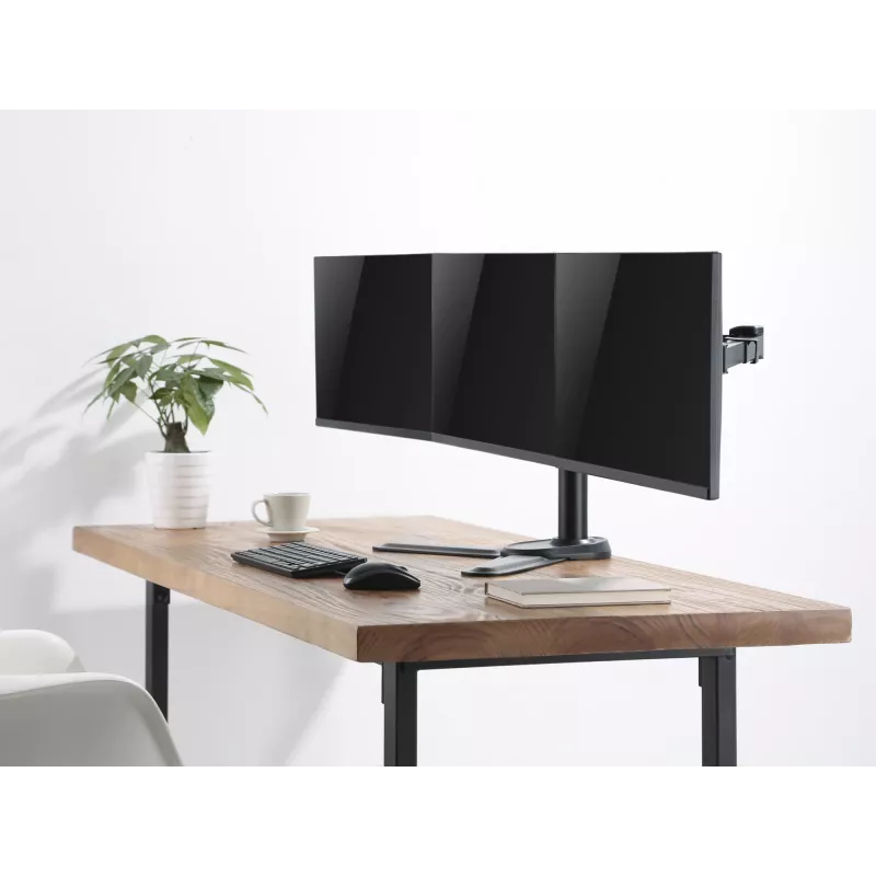 Equip 17-calowy-27-calowy przegubowy potrójny stojak na biurko pod monitor