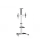 Equip 650602 37-70” 90° Obrotowy Wózek Pod Pojedynczy Wyświetlacz LFD, 50 kg, 94 cm (37 cali), 177,8 cm (70 cali), 200 x 200 mm, 600 x 400 mm, -12 - 5°