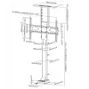 Zmotoryzowany stojak pod telewizor z pilotem Equip 37–65 cali
