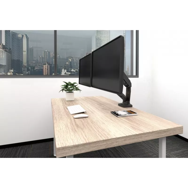 Equip 13 inch-27 inch Interactive Dual Monitor Desk Mount Bracket