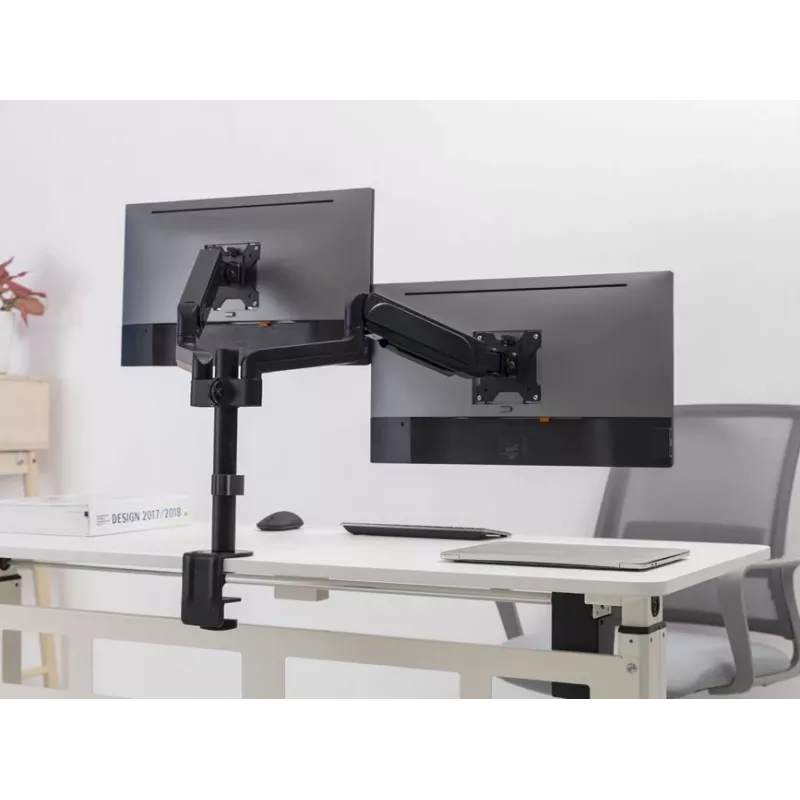 Equip 17–32 cali podwójny uchwyt biurkowy do monitorów