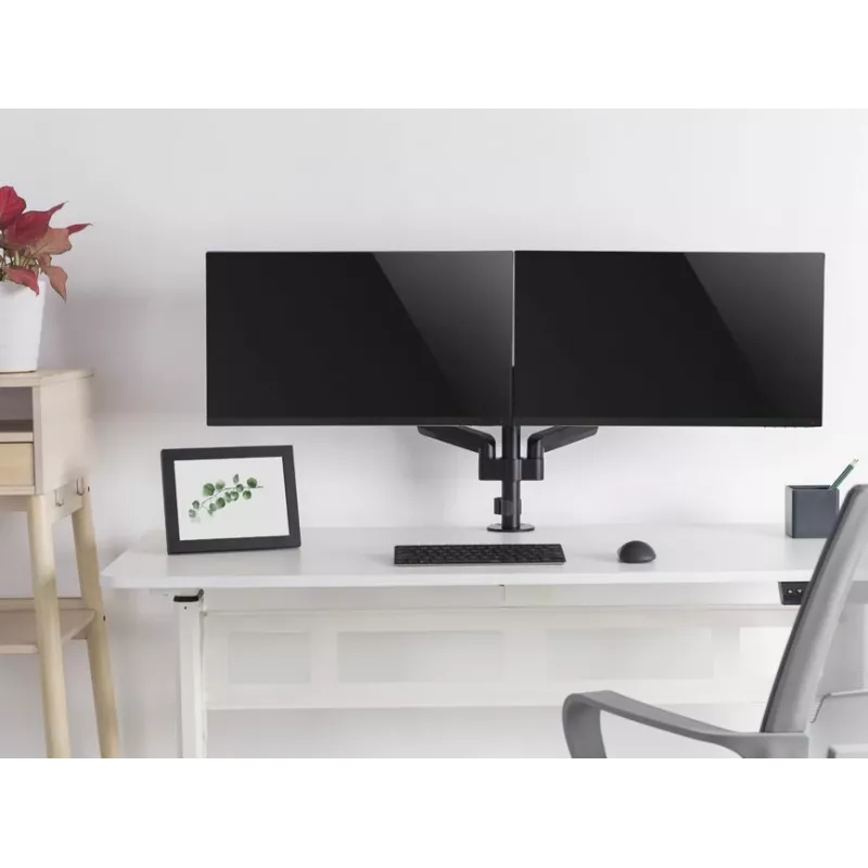 Equip 17–32 cali podwójny uchwyt biurkowy do monitorów