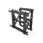 Equip 19–55-calowy uchwyt ścienny Push-In Pop-Out do telewizora, 50 kg, 48,3 cm (19 cali), 139,7 cm (55 cali), 100 x 100 mm, 600 x 400 mm, 0–10°