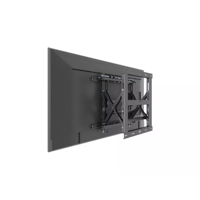 Equip 19–55-calowy uchwyt ścienny Push-In Pop-Out do telewizora, 50 kg, 48,3 cm (19 cali), 139,7 cm (55 cali), 100 x 100 mm, 600 x 400 mm, 0–10°
