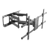 Uchwyt ścienny Equip 37-90 cali z funkcją pochylania/obrotu, 200 x 200 mm, 816 x 410 mm, -15 - 5°, -60 - 60°, stal, czarny