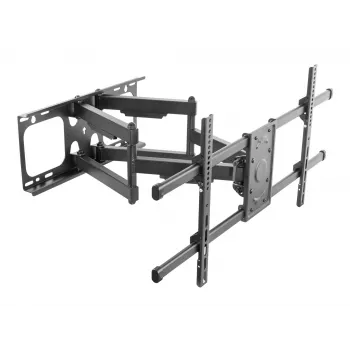 Uchwyt ścienny Equip 37-90 cali z funkcją pochylania/obrotu, 200 x 200 mm, 816 x 410 mm, -15 - 5°, -60 - 60°, stal, czarny