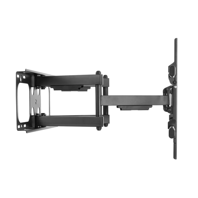 Uchwyt ścienny Equip 37-90 cali z funkcją pochylania/obrotu, 200 x 200 mm, 816 x 410 mm, -15 - 5°, -60 - 60°, stal, czarny