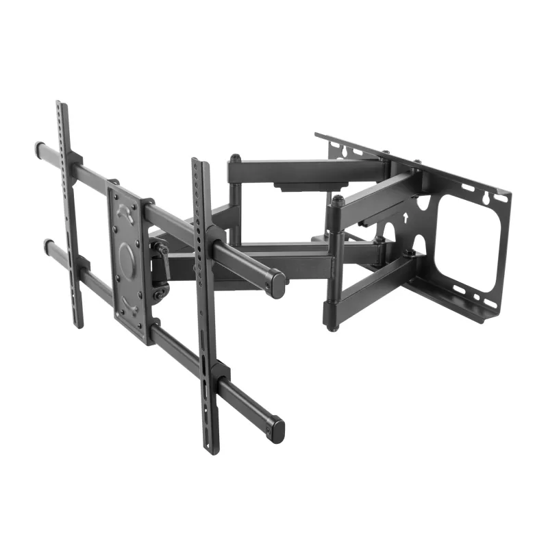 Uchwyt ścienny Equip 37-90 cali z funkcją pochylania/obrotu, 200 x 200 mm, 816 x 410 mm, -15 - 5°, -60 - 60°, stal, czarny