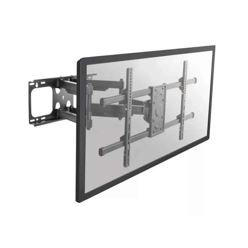 Uchwyt ścienny Equip 37-90 cali z funkcją pochylania/obrotu, 200 x 200 mm, 816 x 410 mm, -15 - 5°, -60 - 60°, stal, czarny